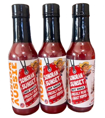 Sonoran Sunset - Prickly Pear Ghost Pepper Hot Sauce