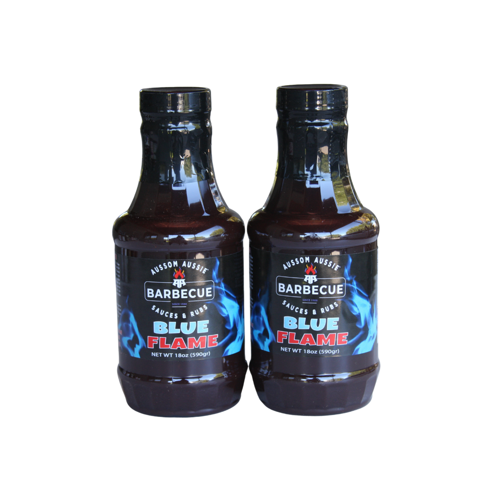 Blue Flame Extra Hot BBQ Sauce (Pick Qty)
