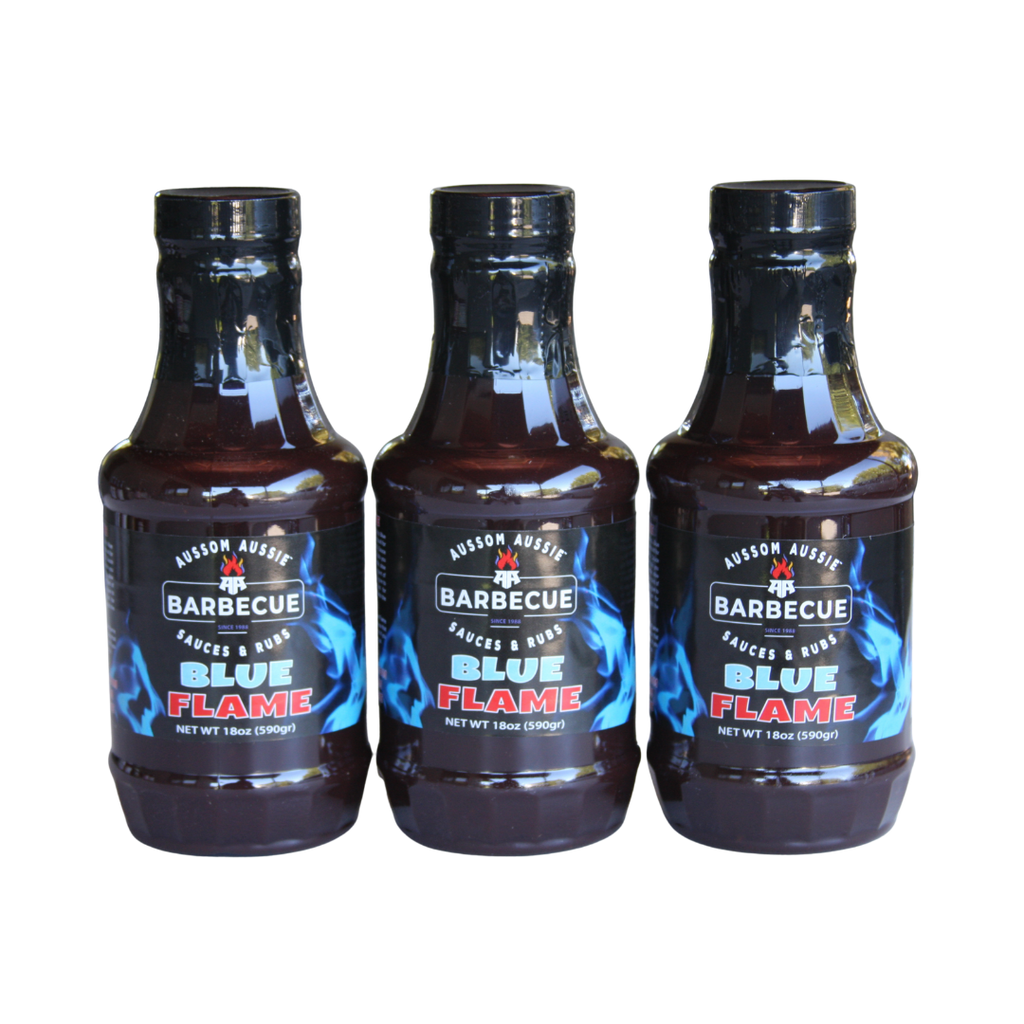 Blue Flame Extra Hot BBQ Sauce (Pick Qty)