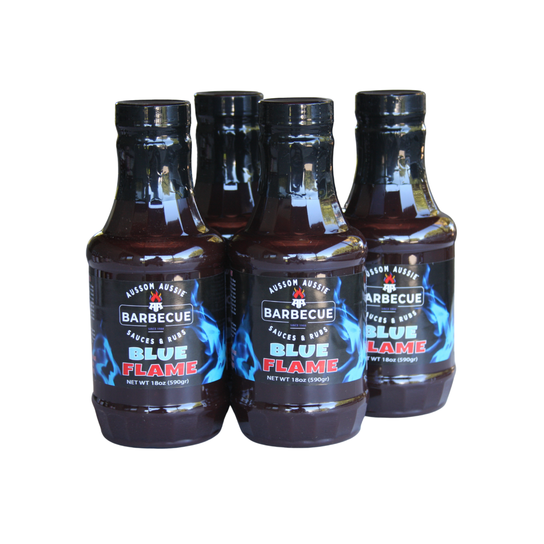 Blue Flame Extra Hot BBQ Sauce (Pick Qty)