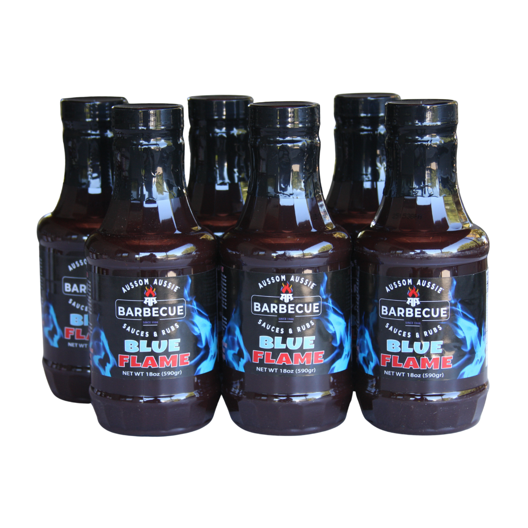 Blue Flame Extra Hot BBQ Sauce (Pick Qty)
