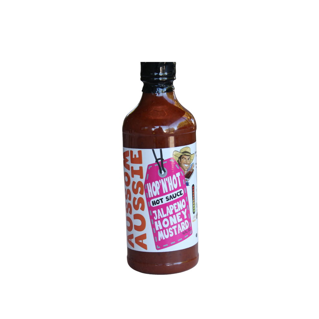 Hop’N’Hot Organic Jalapeño Honey Mustard – Sweet Heat Gluten Free