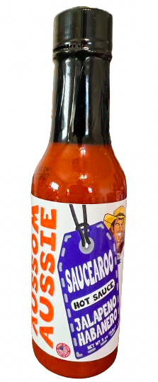 Saucearoo 5oz - Jalapeno & Habanero hot pepper blend