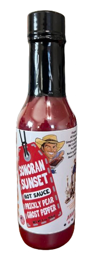 Sonoran Sunset - Prickly Pear Ghost Pepper Hot Sauce