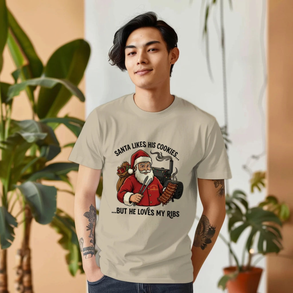 Santa BBQ Christmas shirt
