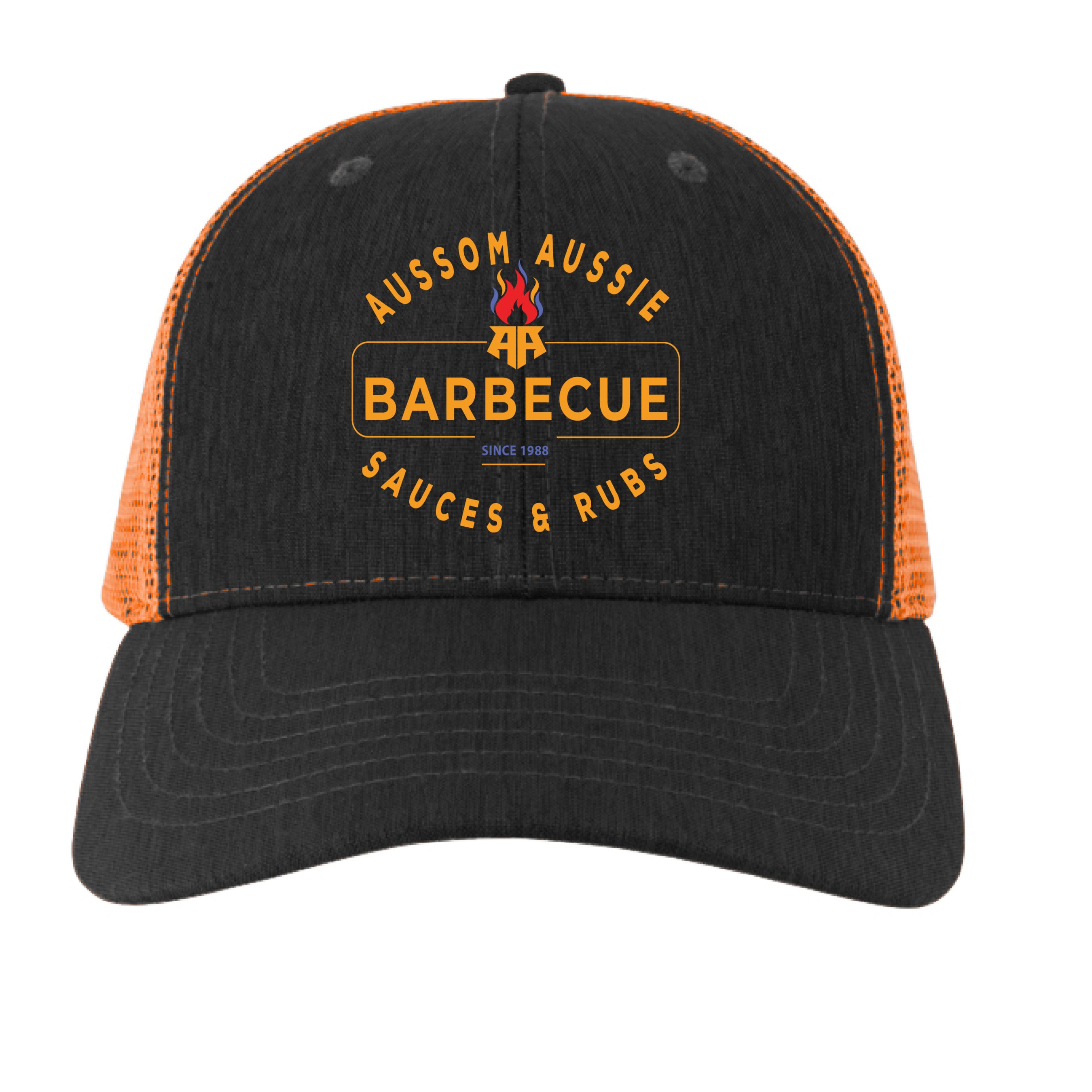 BLK/ NEON ORNGE - FRONT