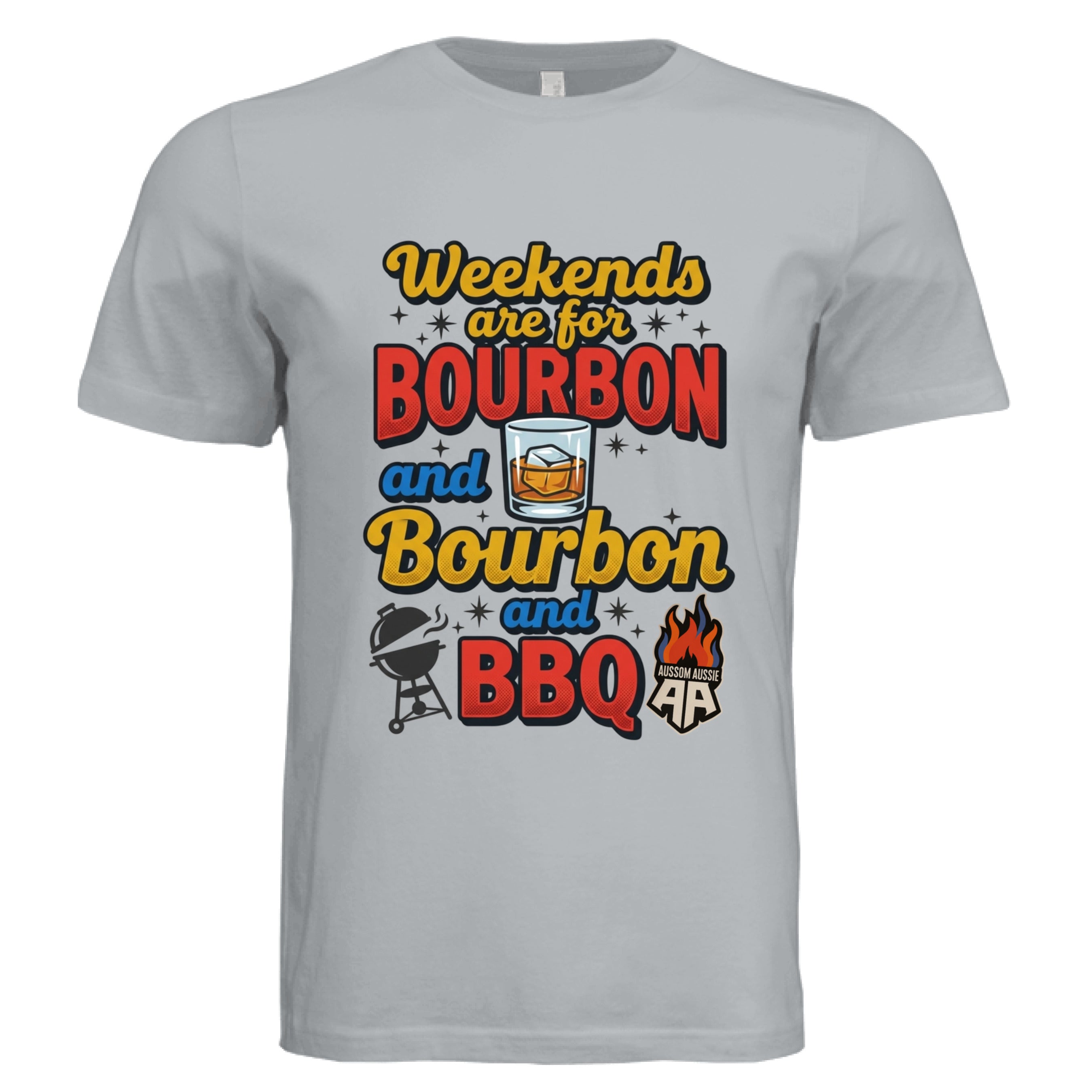 Solid Silver Triblend - FRONT