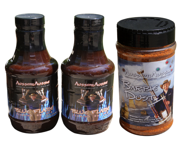 2 x Blue Flame BBQ Sauce
1 x Dust